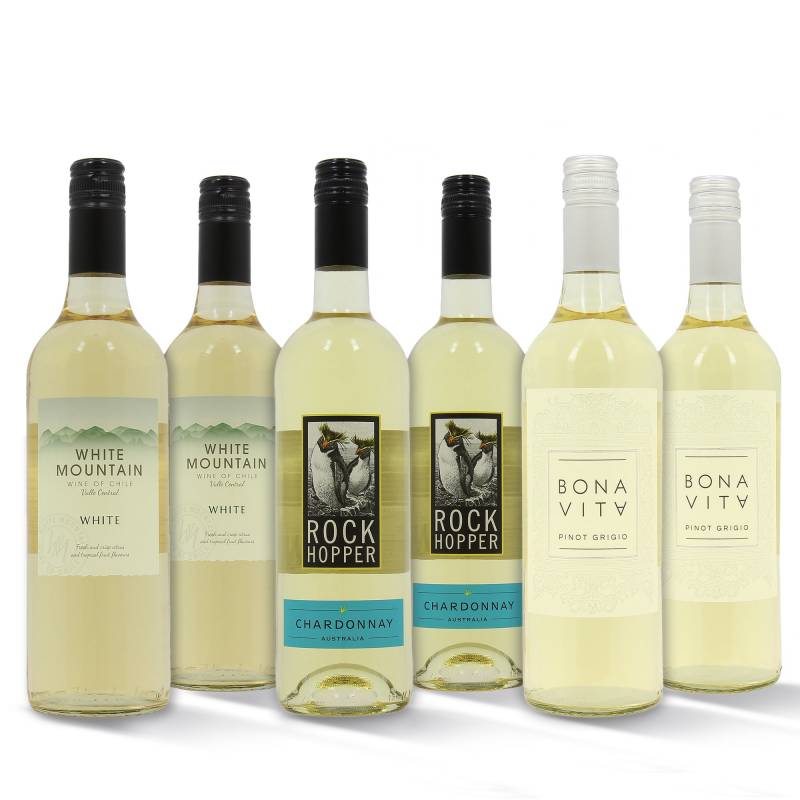 Mixed White Wines Case 6 x 75cl