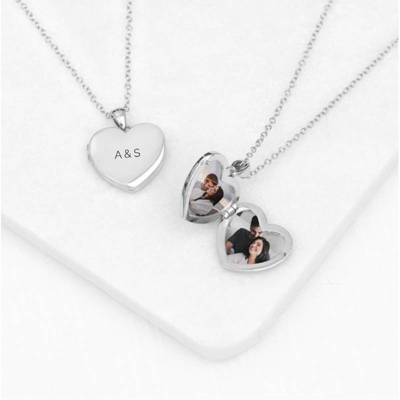 Personalised Photo Heart Locket